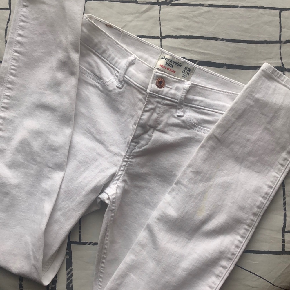 Abercrombie kids supper skinny jeans